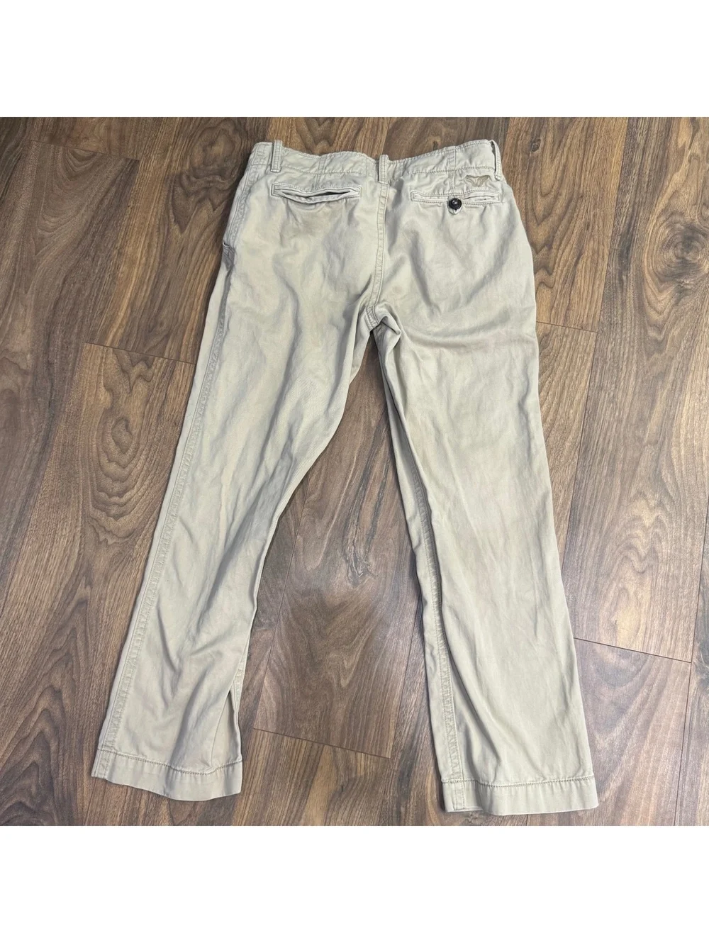 American Eagle Outfitters Men’s Khaki Chino Pants 32x32 Straight Leg Cotton